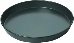 Chicago Metallic 14-Inch Deep Dish Pizza Pan, Nonstick Carbon Steel Bakeware for Chicago-Style Pizza, Cookie Cakes, Thick Crust Pizzas, and More