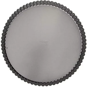 Chicago Metallic Nonstick Tart/Quiche Pan, 11-Inch